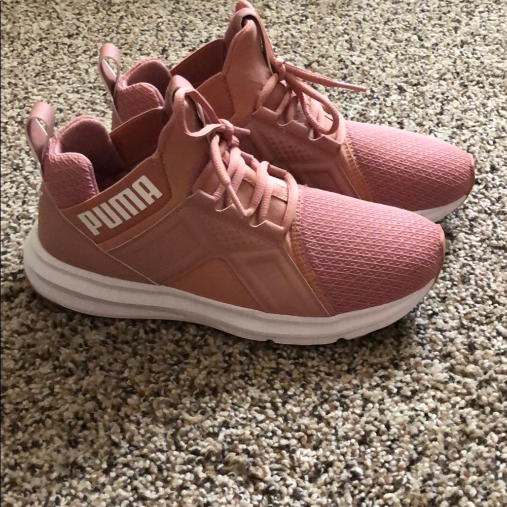 Puma sneakers worn once.